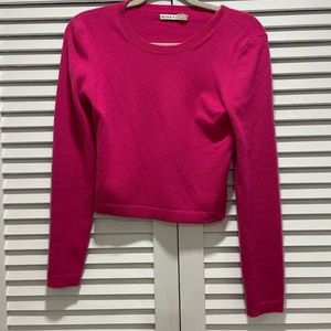 Hot Pink Alice and Olivia Sweater